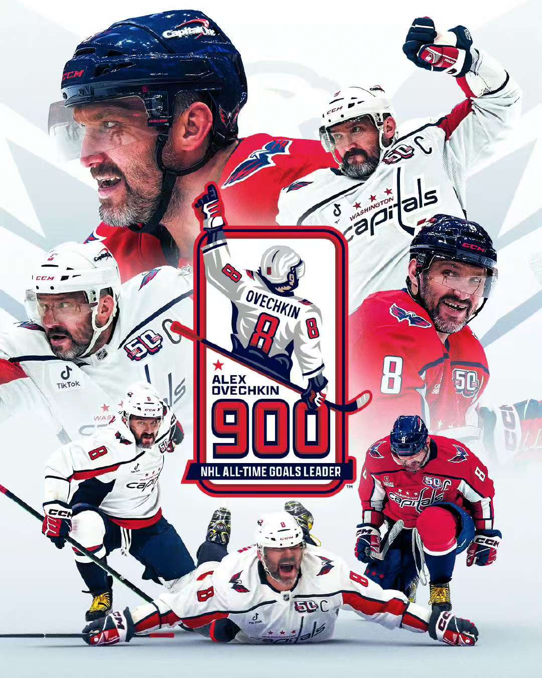 Ovechkins 900. Karrieretor: Eine Eishockeylegende und der erste Spieler in der NHL-Geschichte